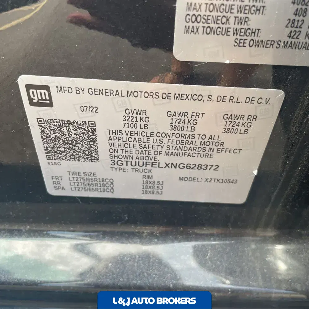 2022 GMC Sierra 1500 AT4X