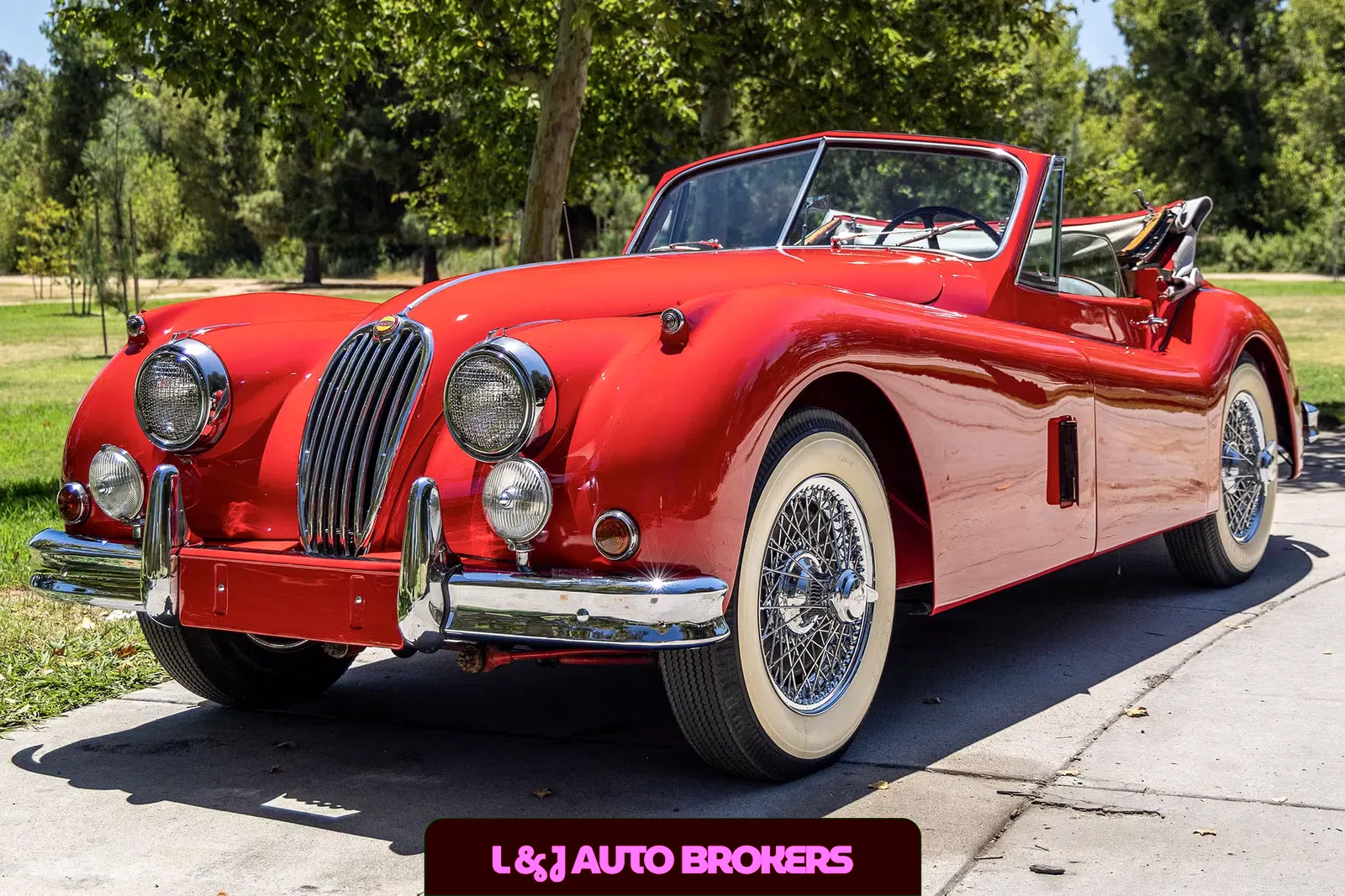 1956 Jaguar XK140