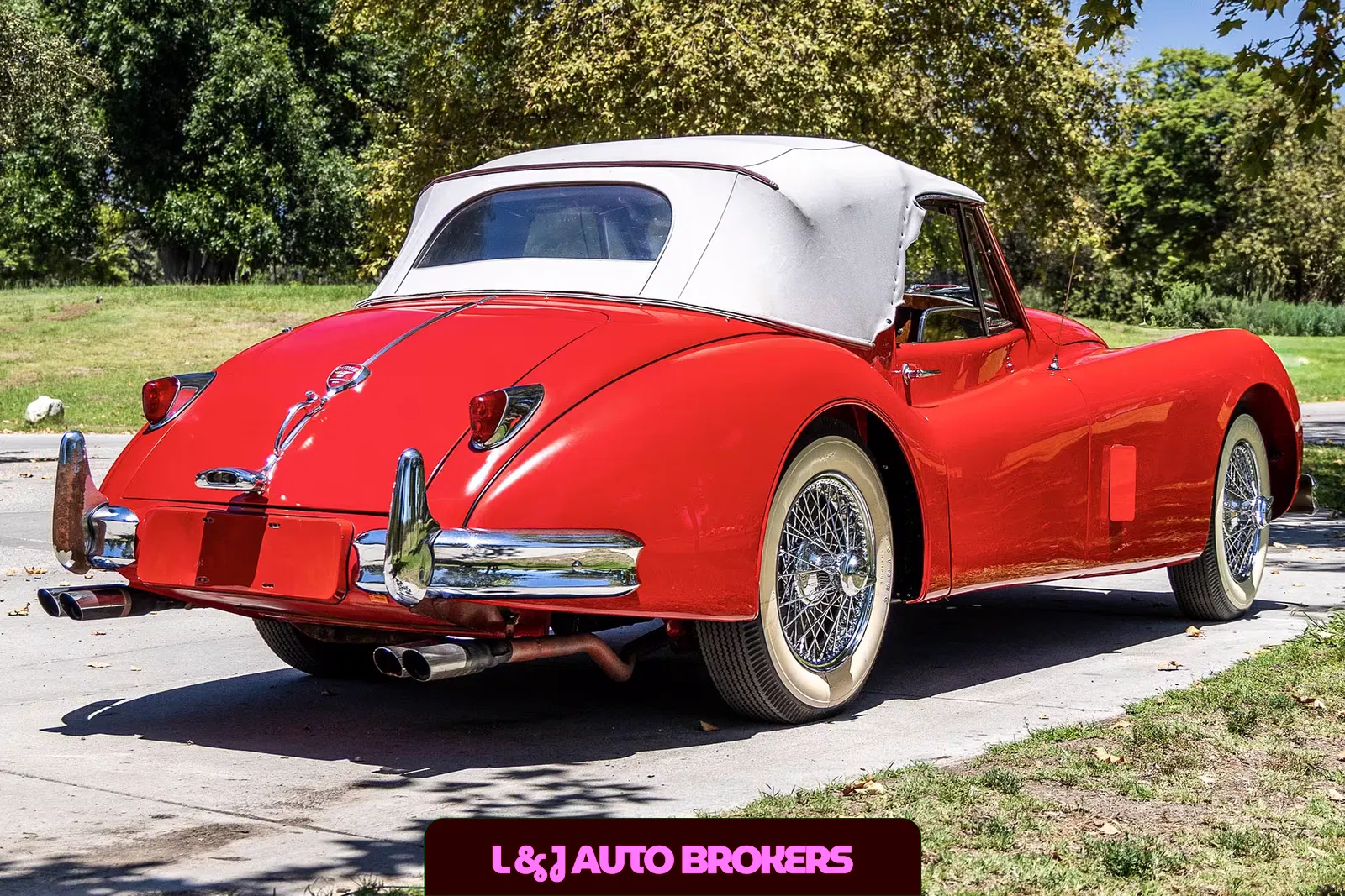 1956 Jaguar XK140