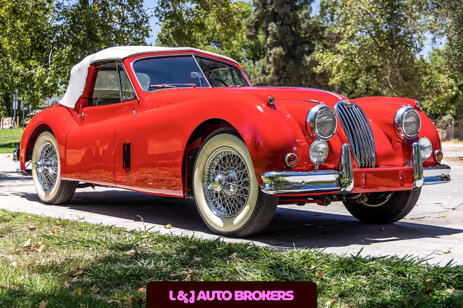 1956 Jaguar XK140