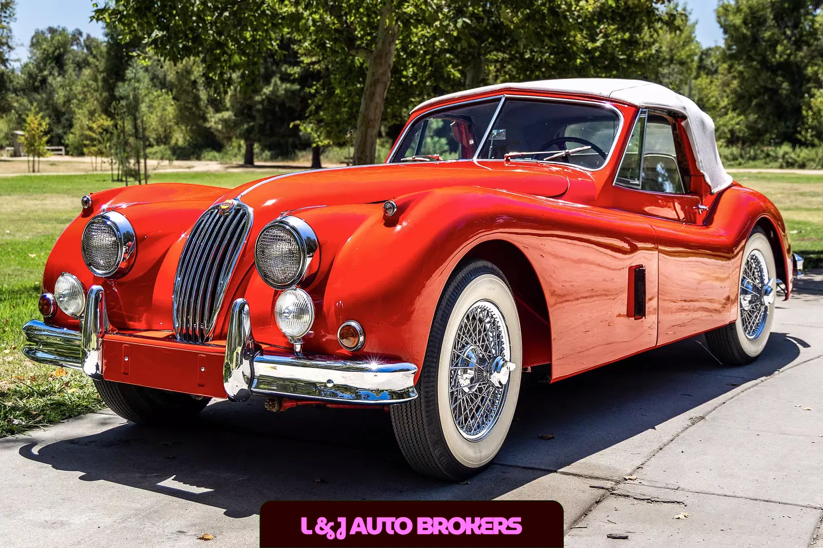 1956 Jaguar XK140