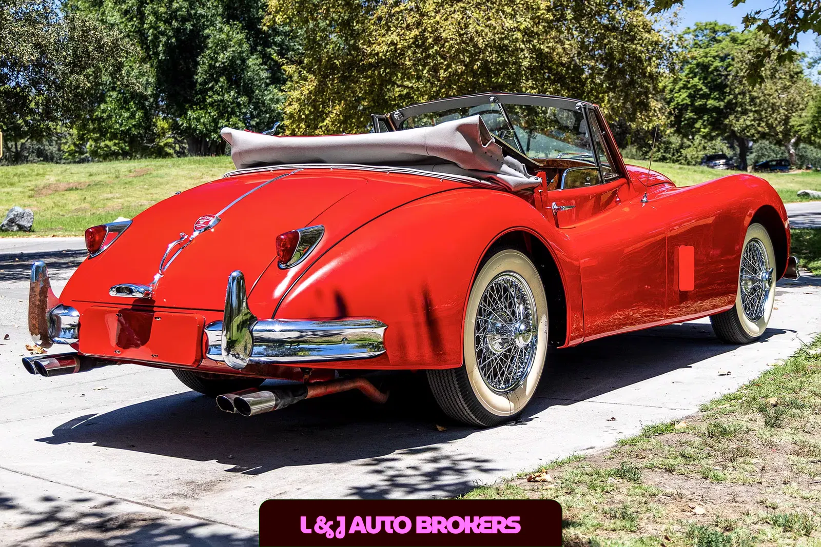 1956 Jaguar XK140