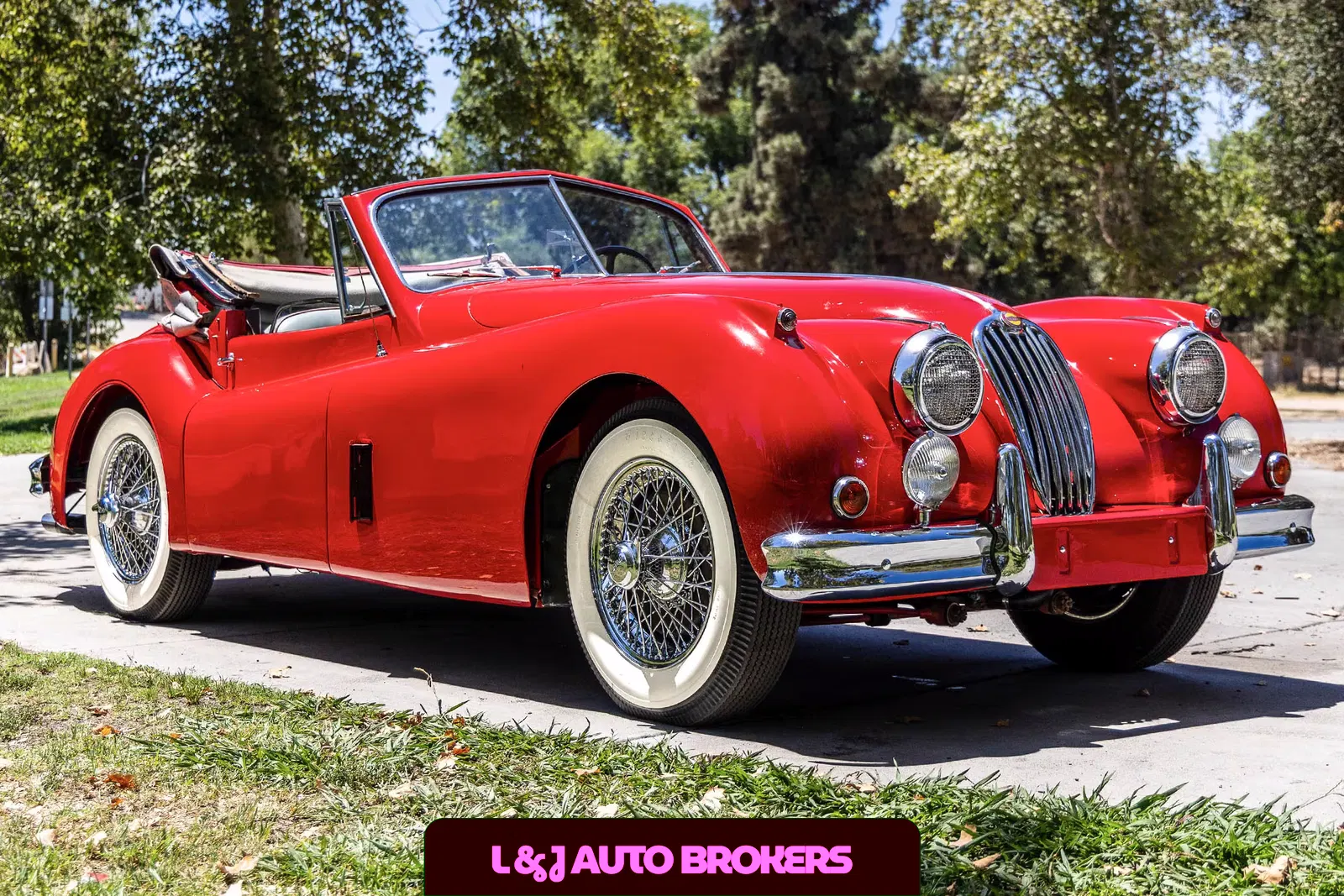 1956 Jaguar XK140