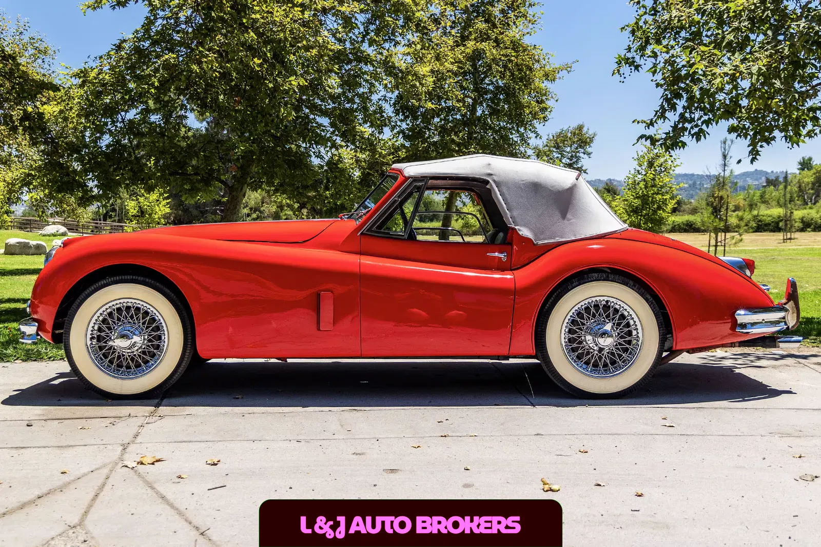 1956 Jaguar XK140