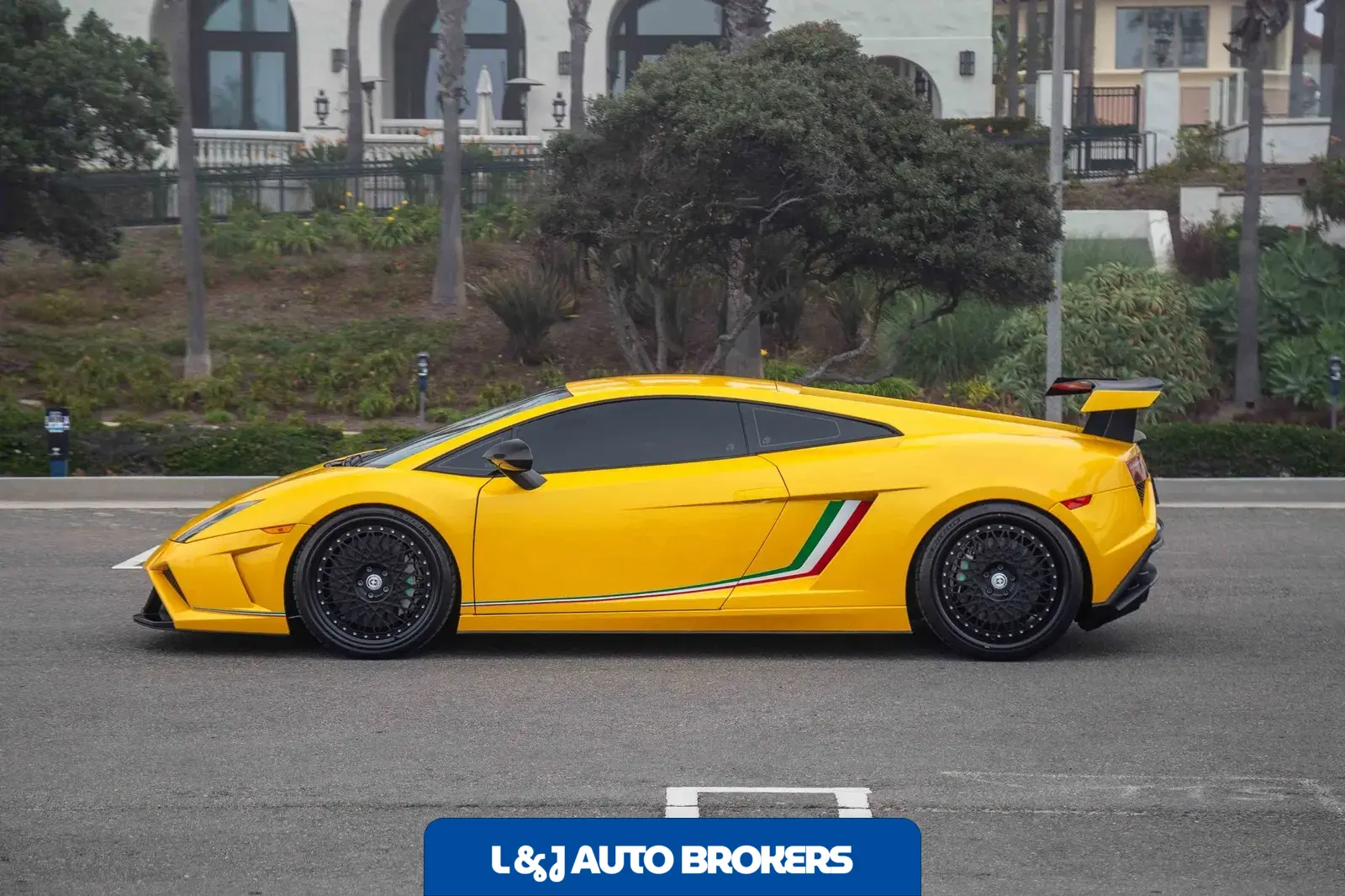 Twin-Turbocharged 2014 Lamborghini Gallardo LP570-4 Squadra Corse 6-Speed Conversion