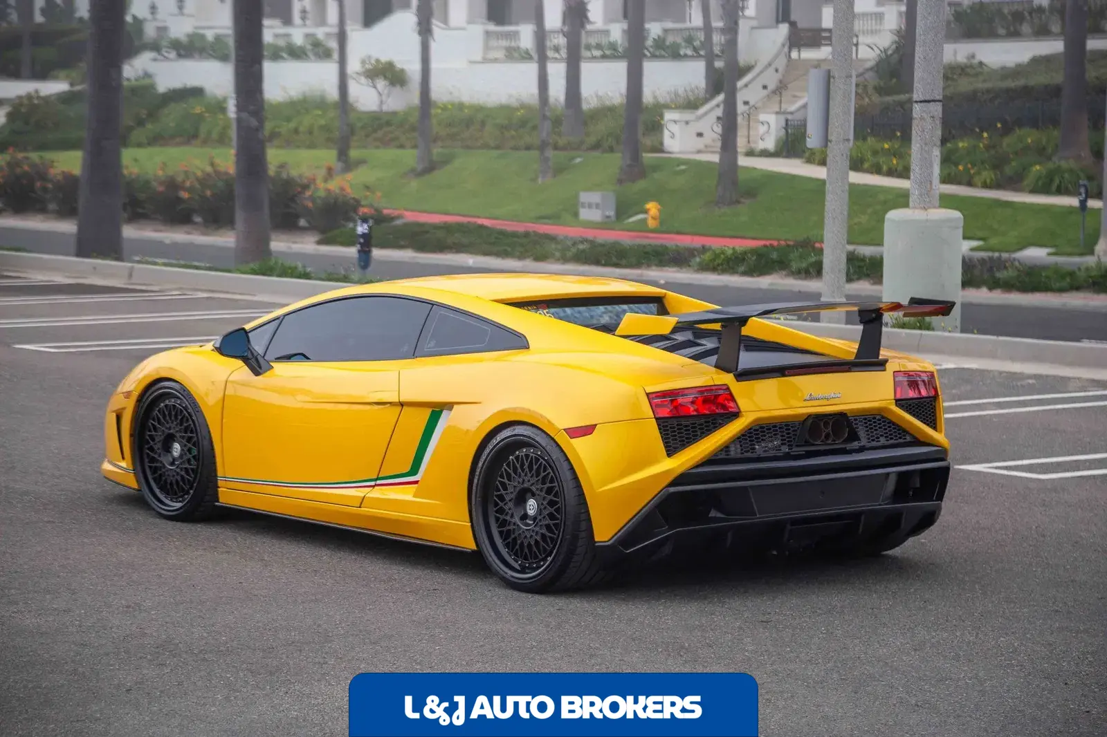 Twin-Turbocharged 2014 Lamborghini Gallardo LP570-4 Squadra Corse 6-Speed Conversion