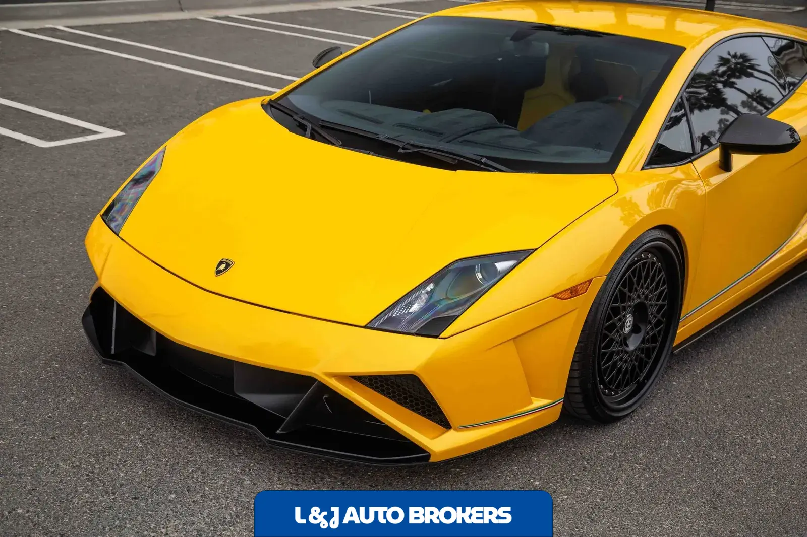 Twin-Turbocharged 2014 Lamborghini Gallardo LP570-4 Squadra Corse 6-Speed Conversion