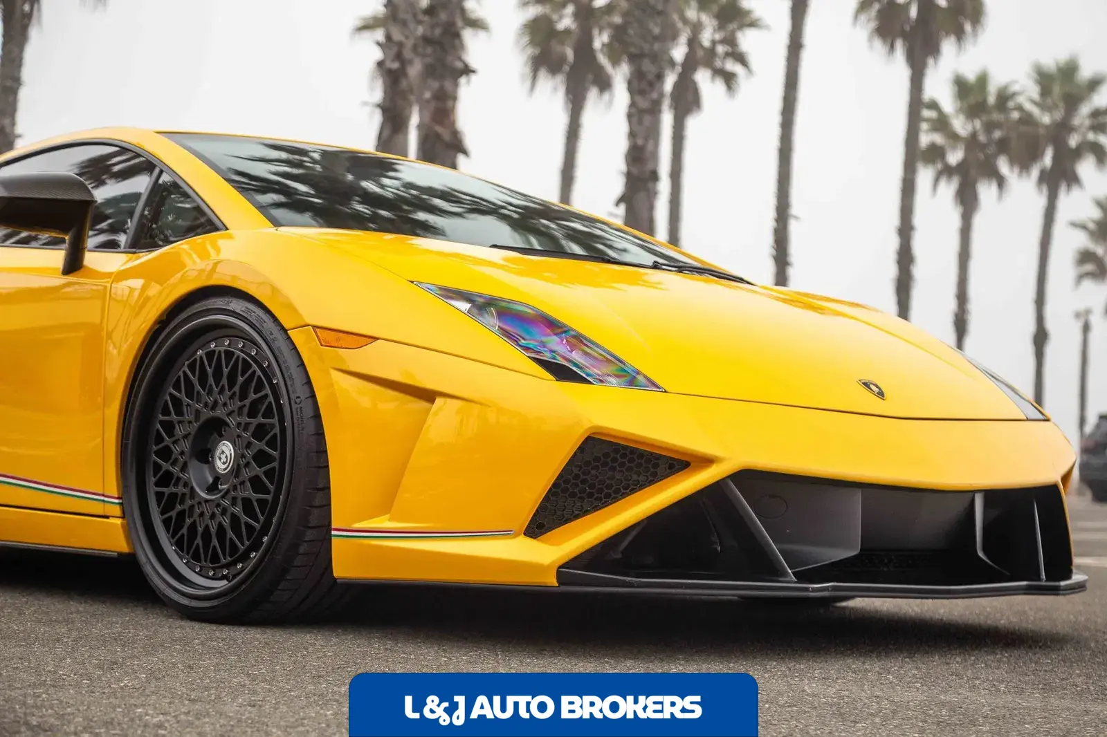 Twin-Turbocharged 2014 Lamborghini Gallardo LP570-4 Squadra Corse 6-Speed Conversion