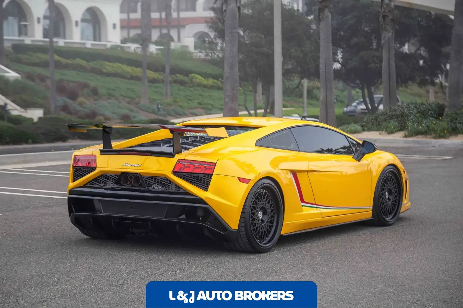 Twin-Turbocharged 2014 Lamborghini Gallardo LP570-4 Squadra Corse 6-Speed Conversion