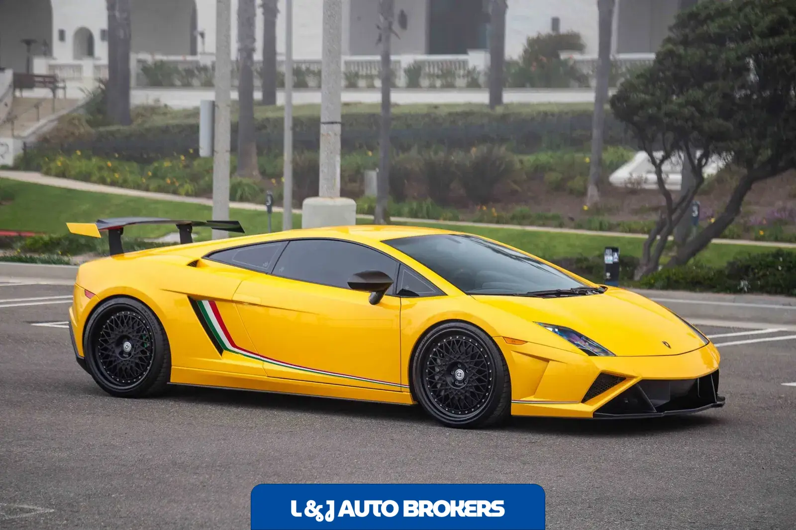 Twin-Turbocharged 2014 Lamborghini Gallardo LP570-4 Squadra Corse 6-Speed Conversion