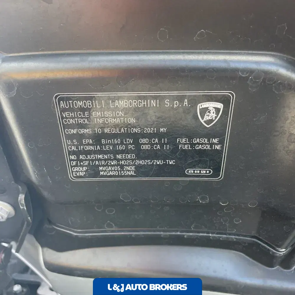 2021 Lamborghini Huracan EVO