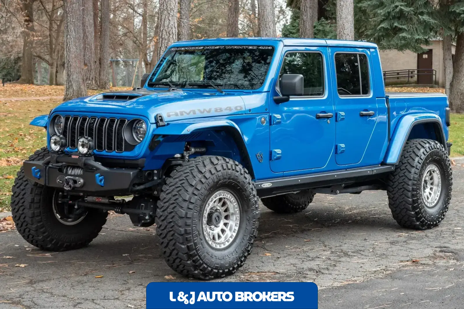 Demon-Powered 2024 Jeep Gladiator Rubicon X AMW 840