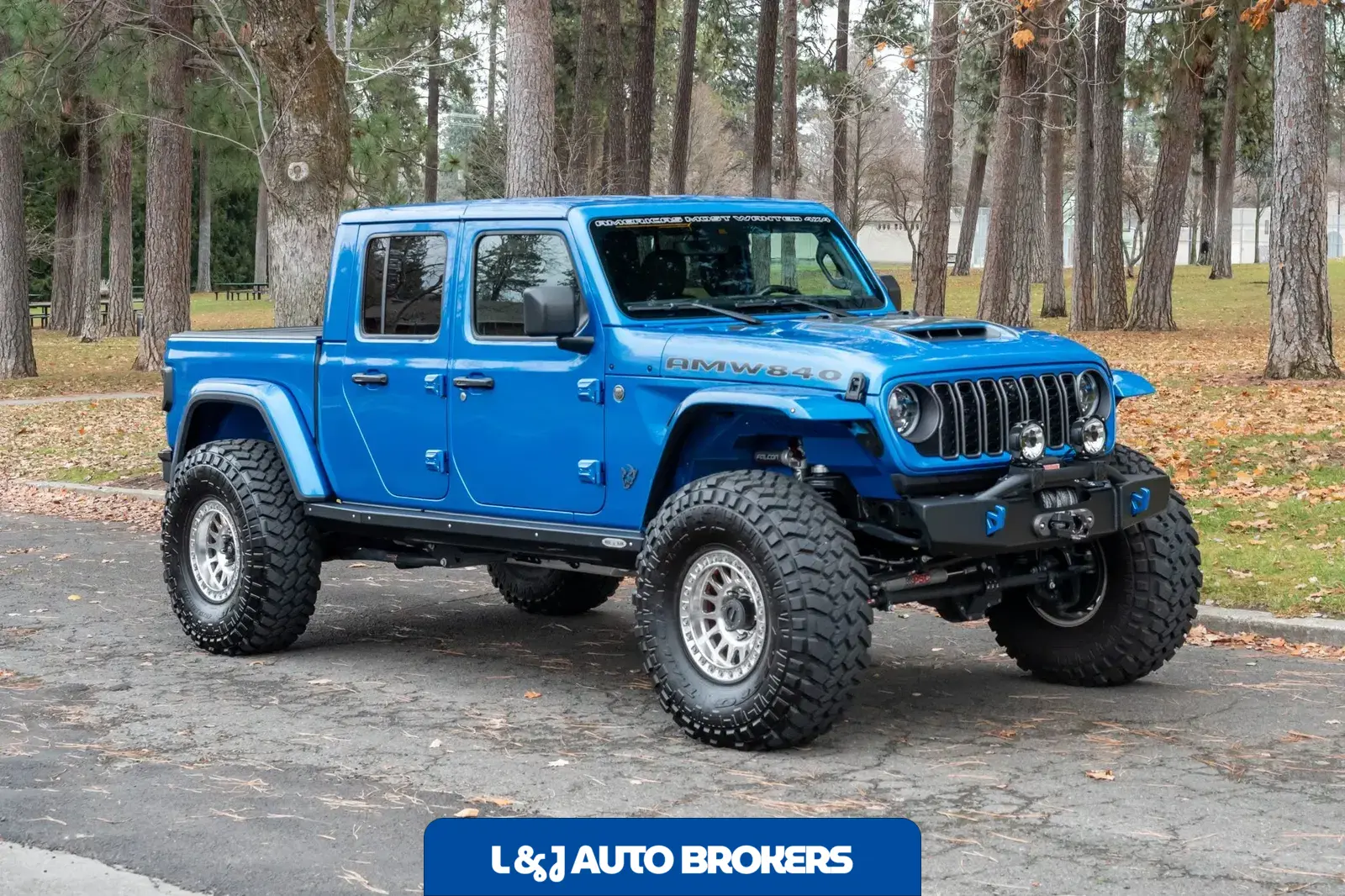 Demon-Powered 2024 Jeep Gladiator Rubicon X AMW 840