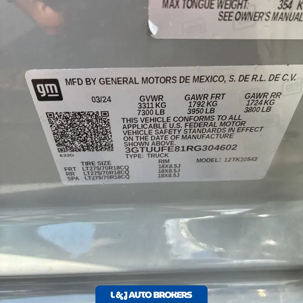 2024 GMC Sierra 1500 AT4X