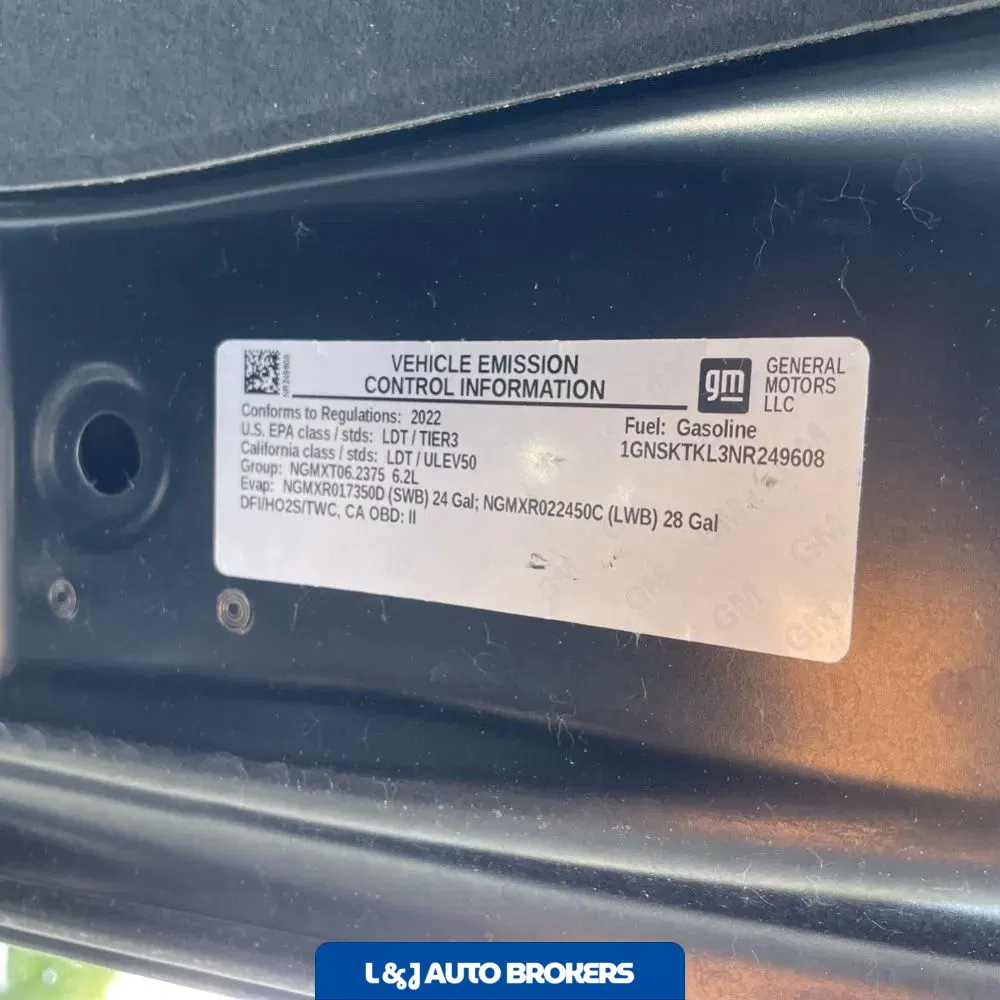 2022 Chevrolet Tahoe High Country