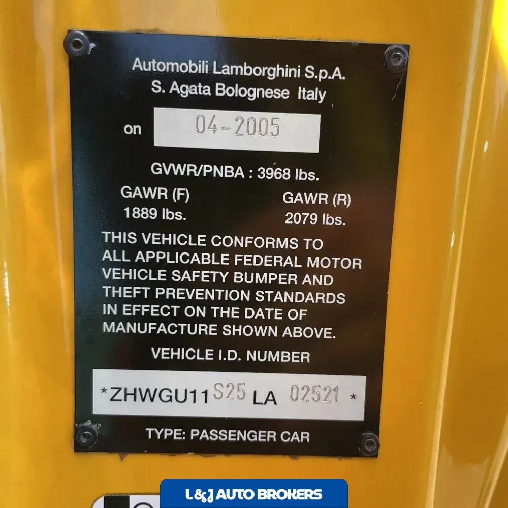 2005 Lamborghini Gallardo Base