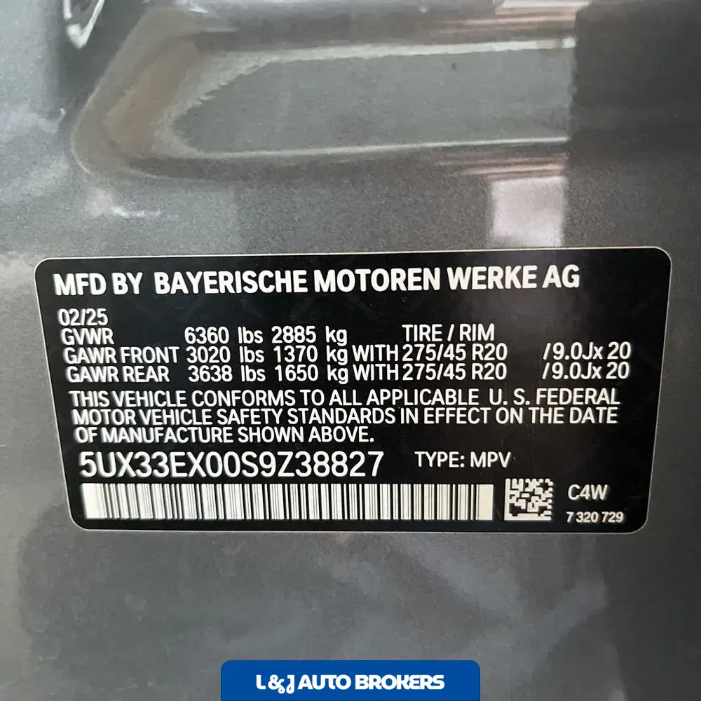 2025 BMW X6 XDrive40i