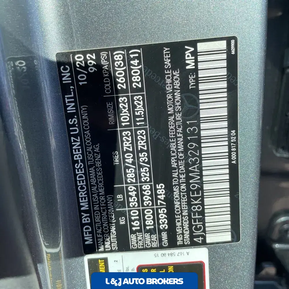 2021 Mercedes-Benz GLS AMG GLS 63