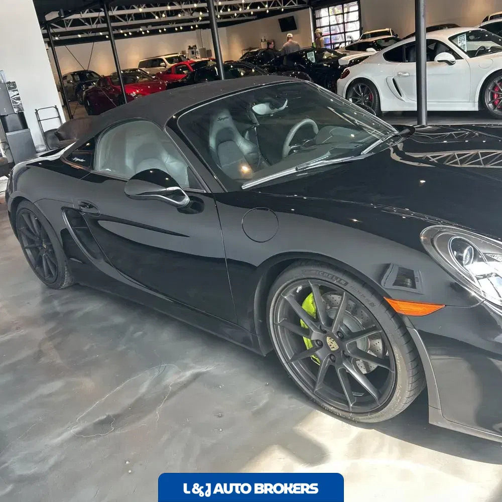 2016 Porsche Boxster Spyder