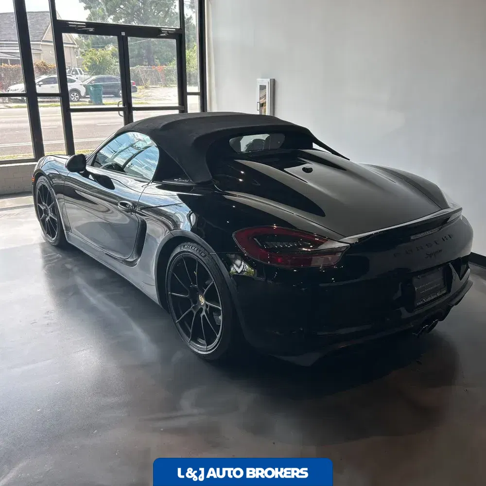 2016 Porsche Boxster Spyder