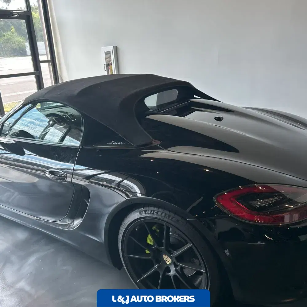 2016 Porsche Boxster Spyder