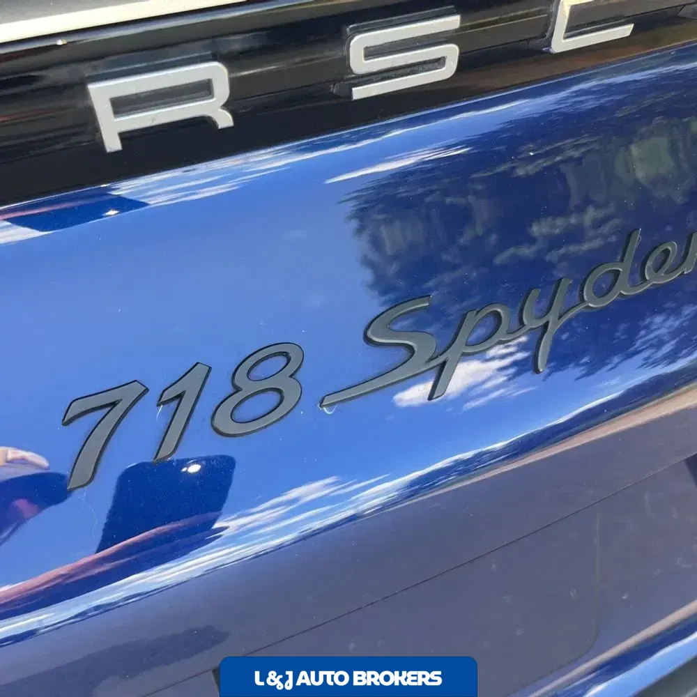 2023 Porsche 718 Boxster Spyder