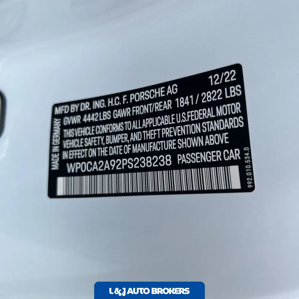 2023 Porsche 911 Carrera