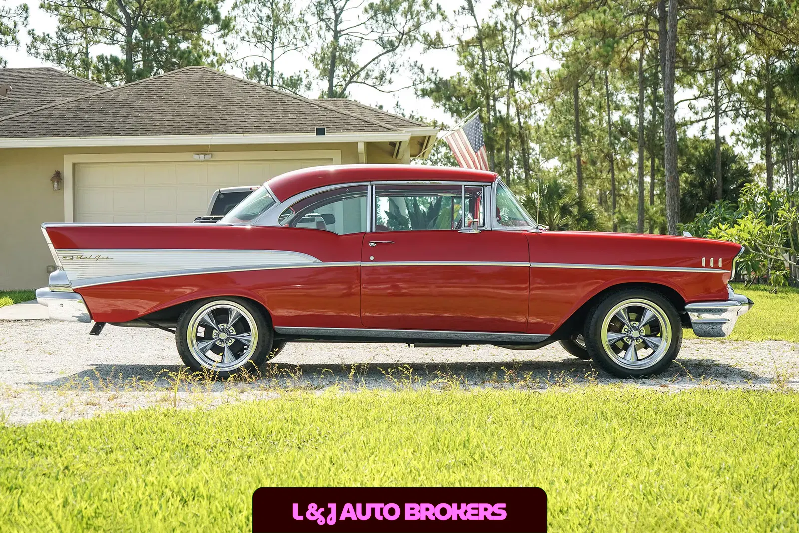 1957 Chevrolet Bel Air Sport Coupe Restomod