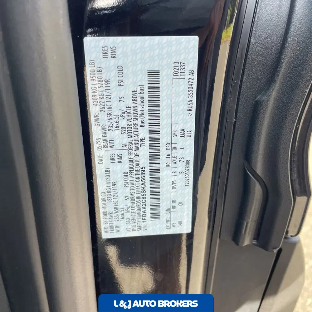 2025 Ford Transit 350 XLT