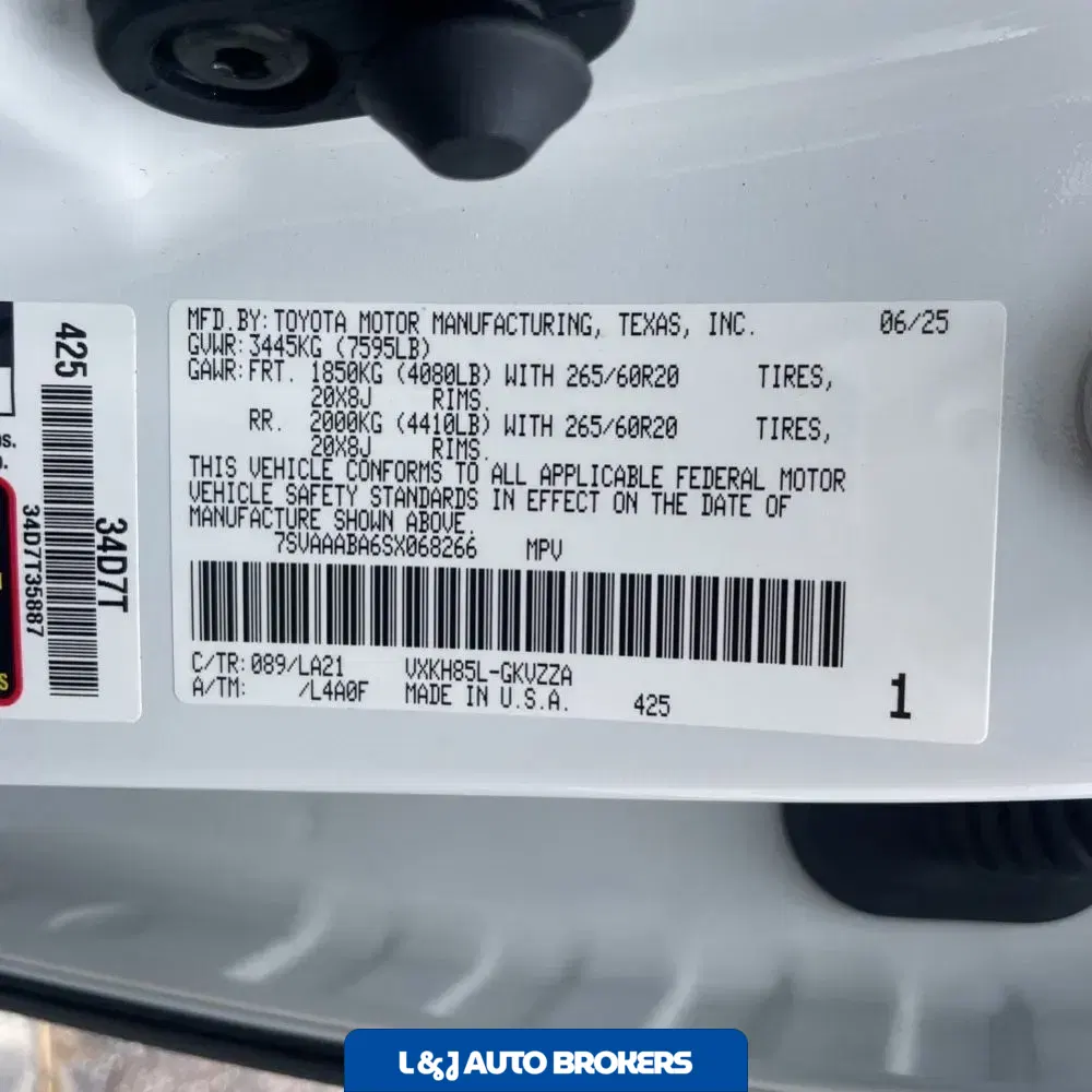 2025 Toyota Sequoia Platinum