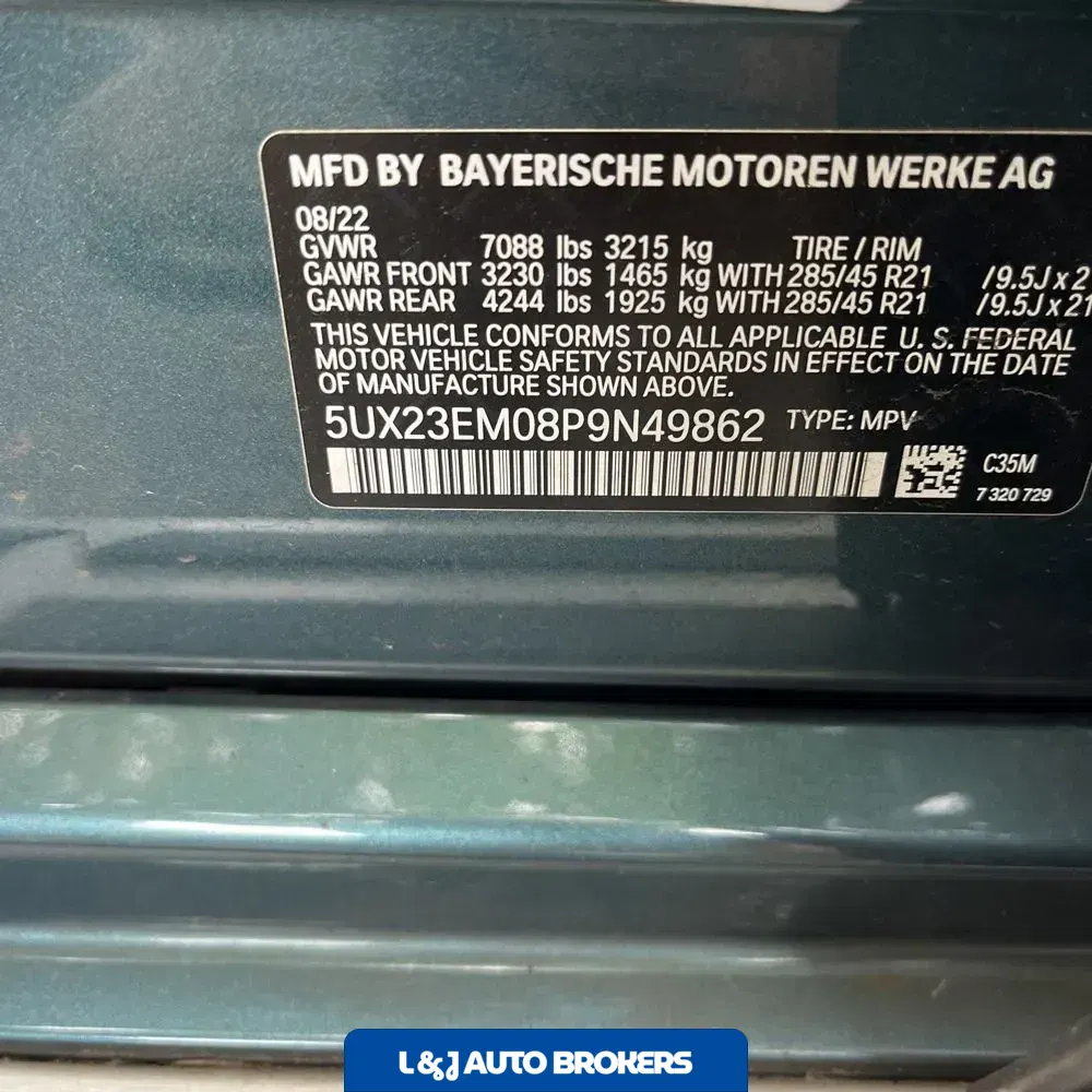 2023 BMW X7 XDrive40i