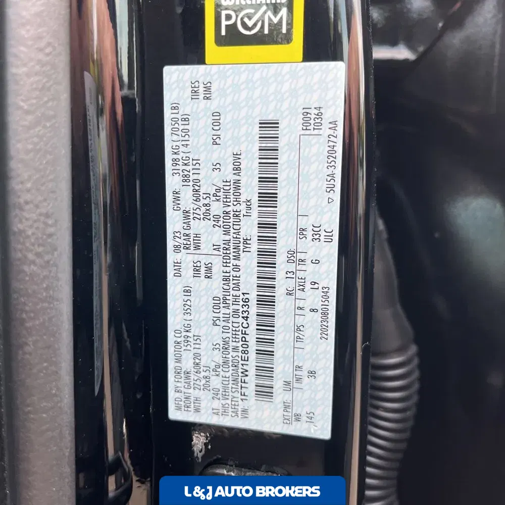 2023 Ford F-150 Platinum