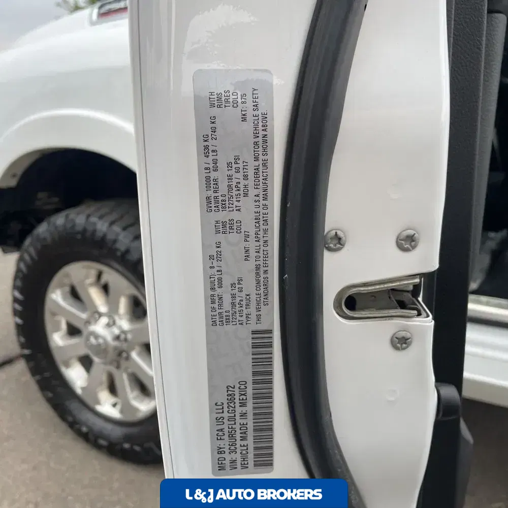 2020 Ram 2500 Laramie