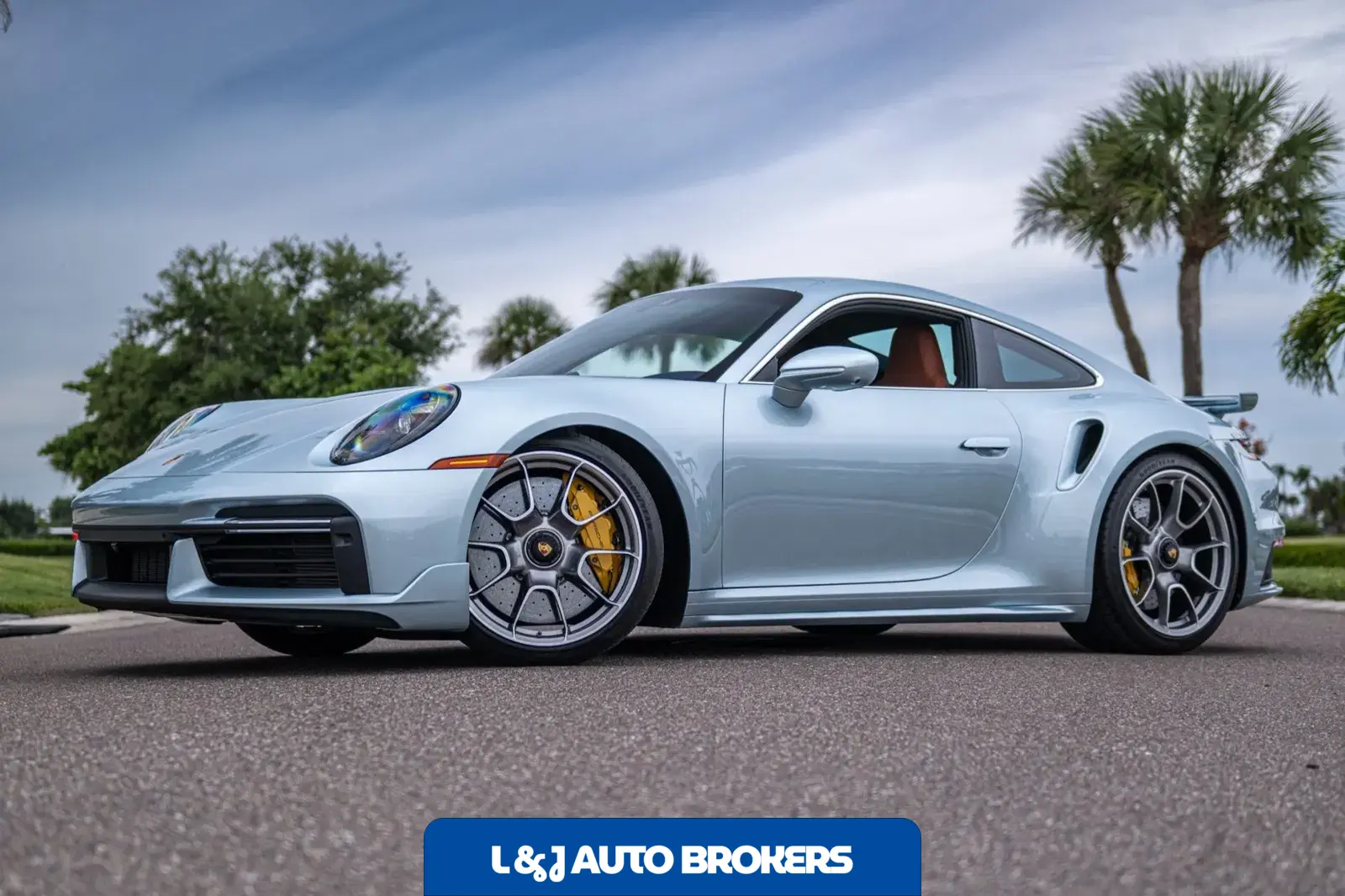 Azzuro Thetys Metallic 2024 Porsche 911 Turbo S Coupe