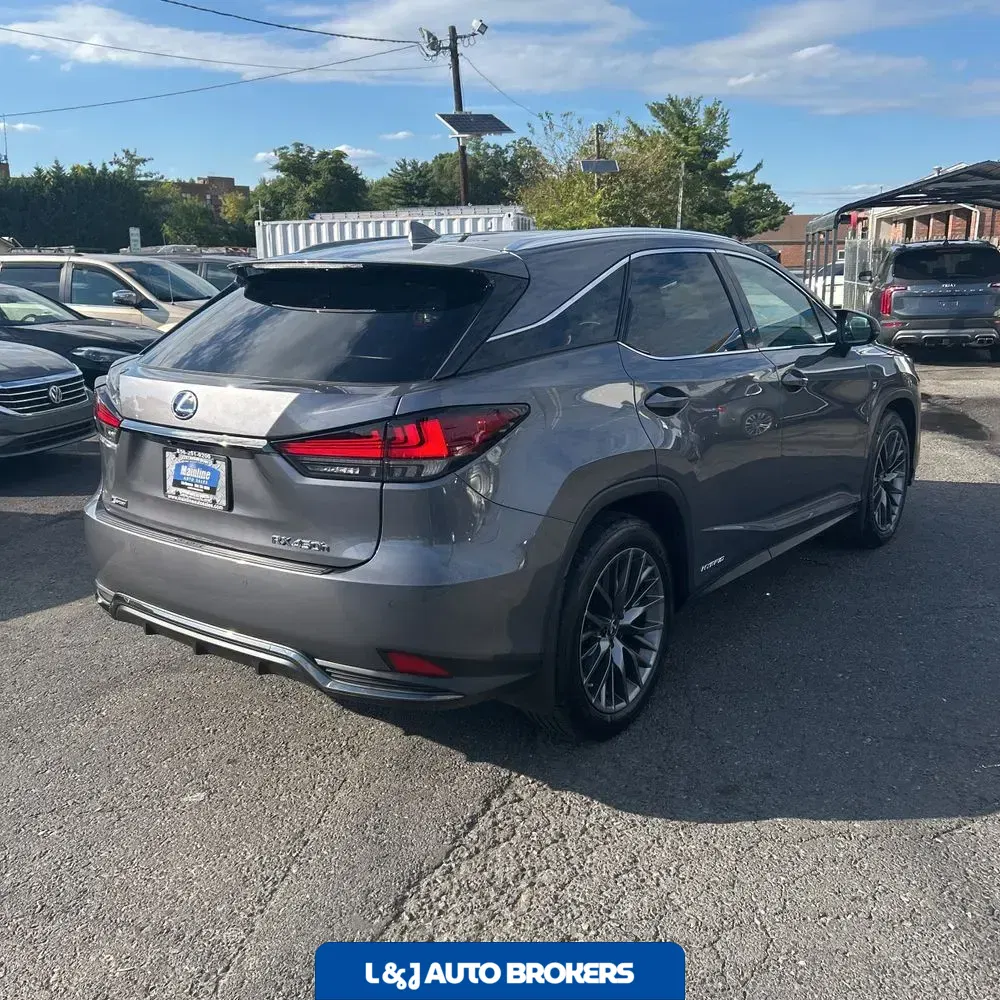 2022 Lexus RX 450h F SPORT Handling