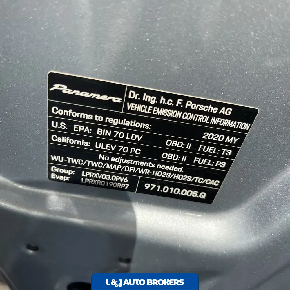 2020 Porsche Panamera Base