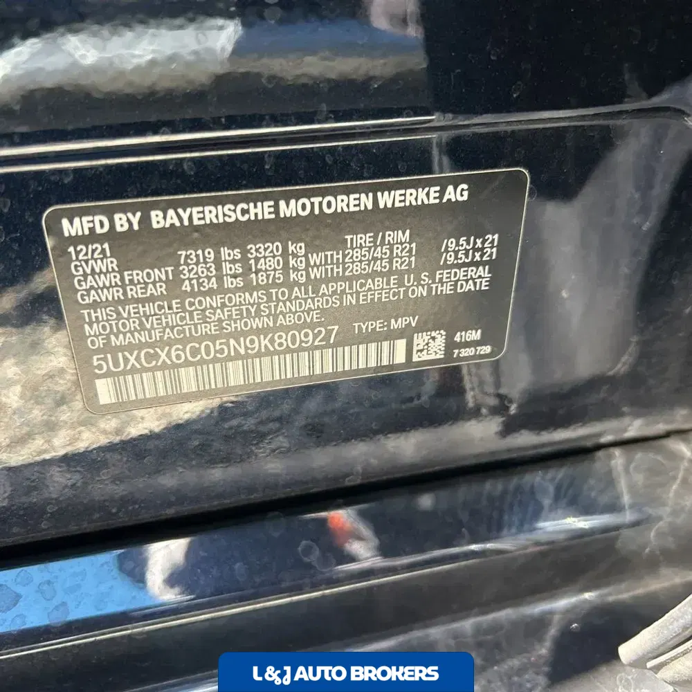 2022 BMW X7 M50i