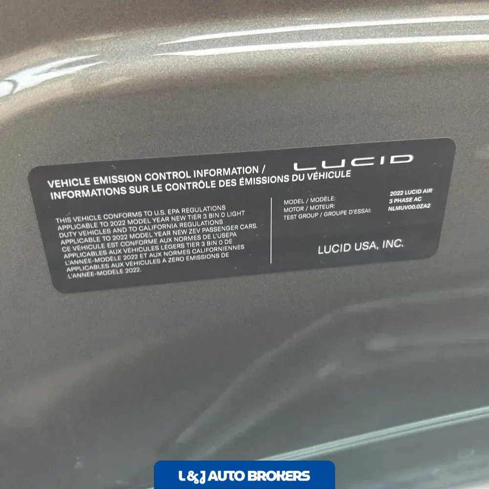 2022 Lucid Air Grand Touring
