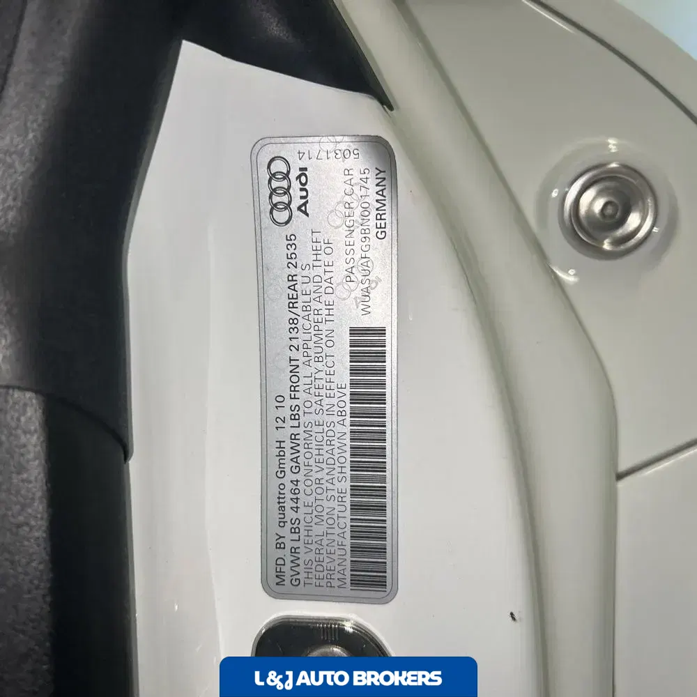 2011 Audi R8 4.2 Spyder
