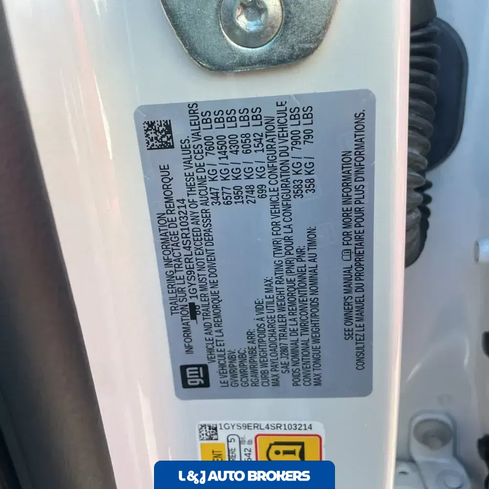 2025 Cadillac Escalade Sport
