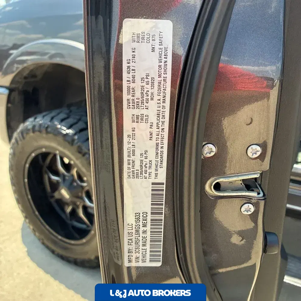 2021 Ram 2500 Laramie