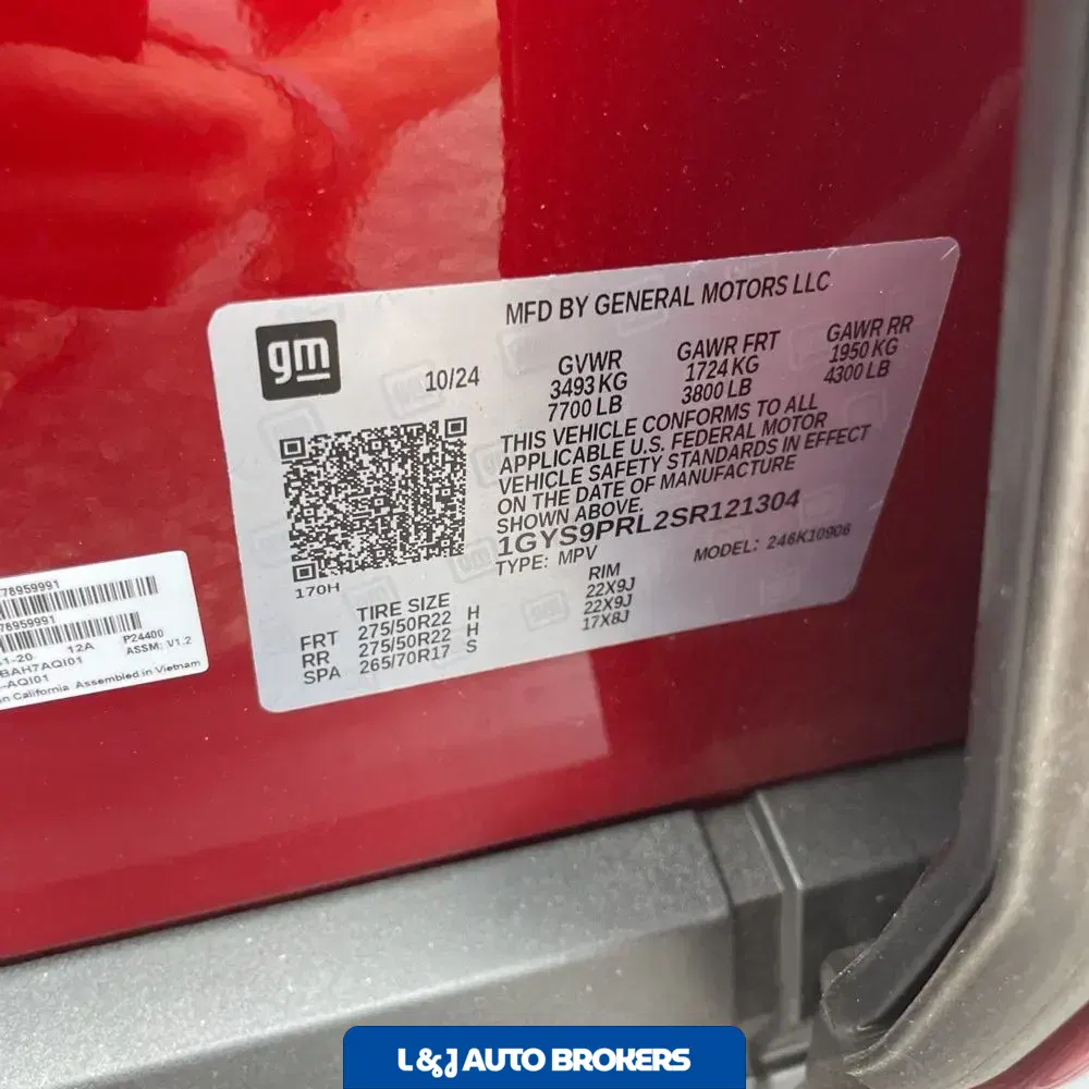 2025 Cadillac Escalade ESV Sport