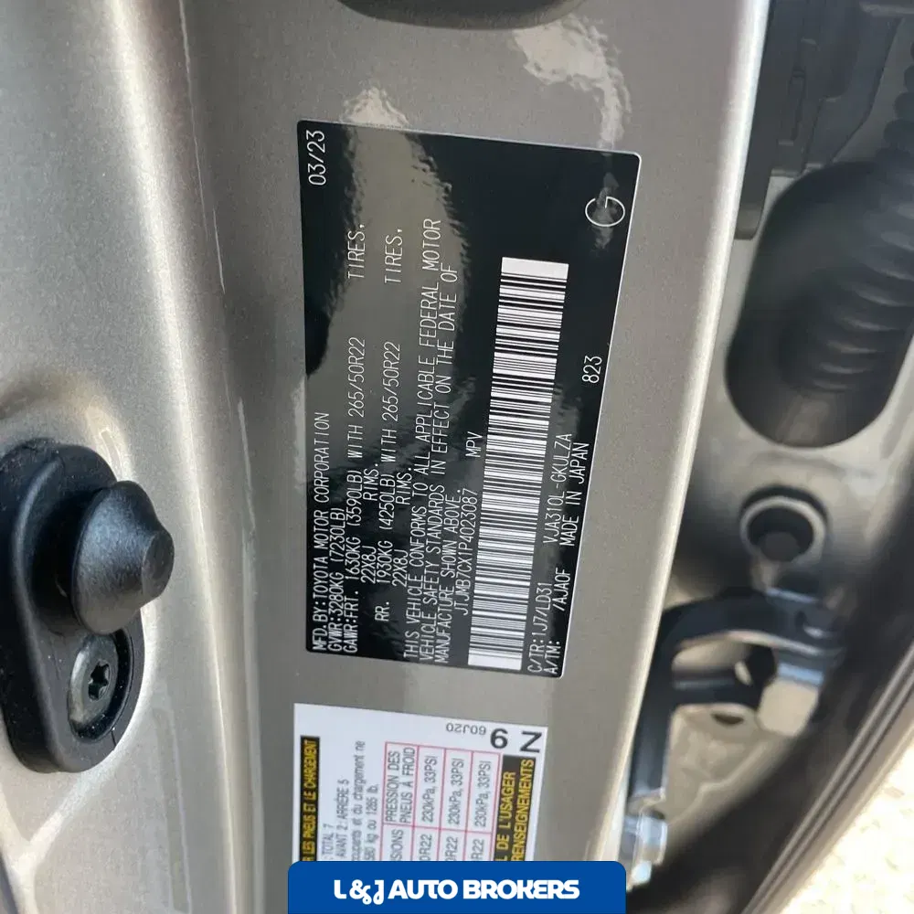 2023 Lexus LX 600 F SPORT Handling