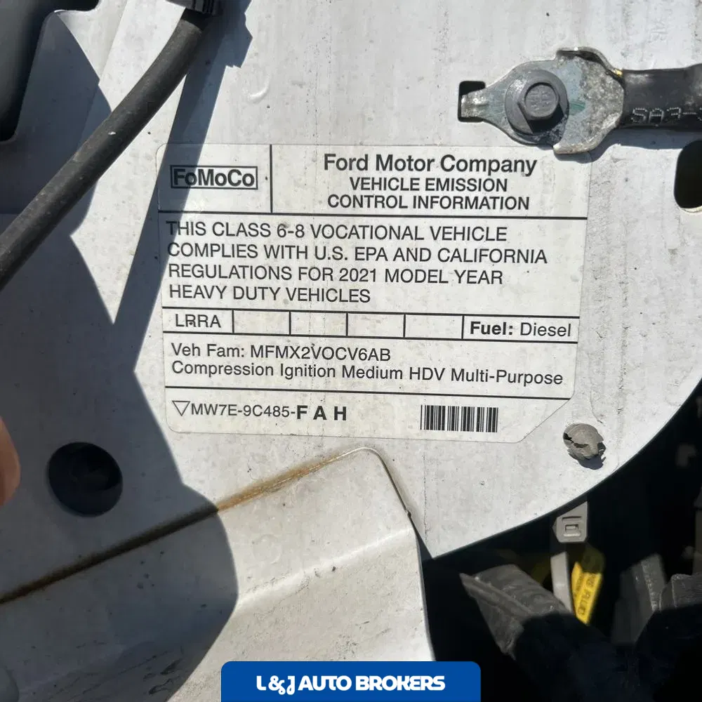 2022 Ford Commercial CA84-207 CONV CAB  TRUCK 4X2 6.7L