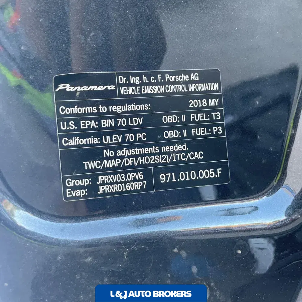 2018 Porsche Panamera 4