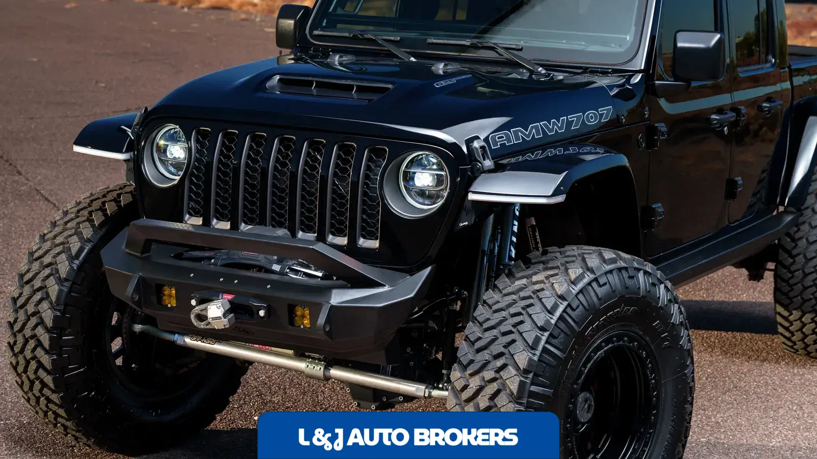 Hellcat-Powered 2022 Jeep Gladiator Rubicon by America’s Most Wanted 4×4