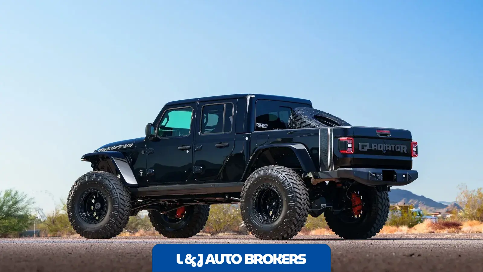 Hellcat-Powered 2022 Jeep Gladiator Rubicon by America’s Most Wanted 4×4