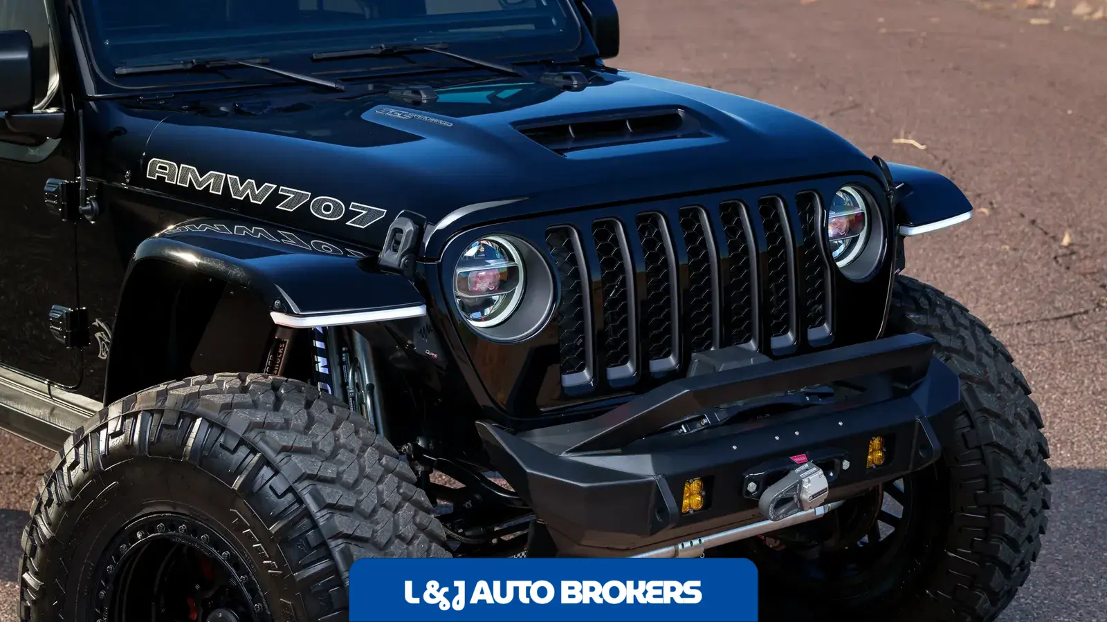 Hellcat-Powered 2022 Jeep Gladiator Rubicon by America’s Most Wanted 4×4
