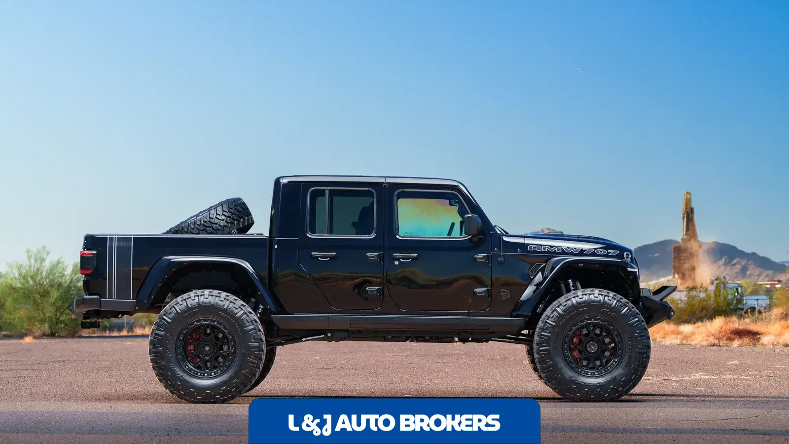 Hellcat-Powered 2022 Jeep Gladiator Rubicon by America’s Most Wanted 4×4