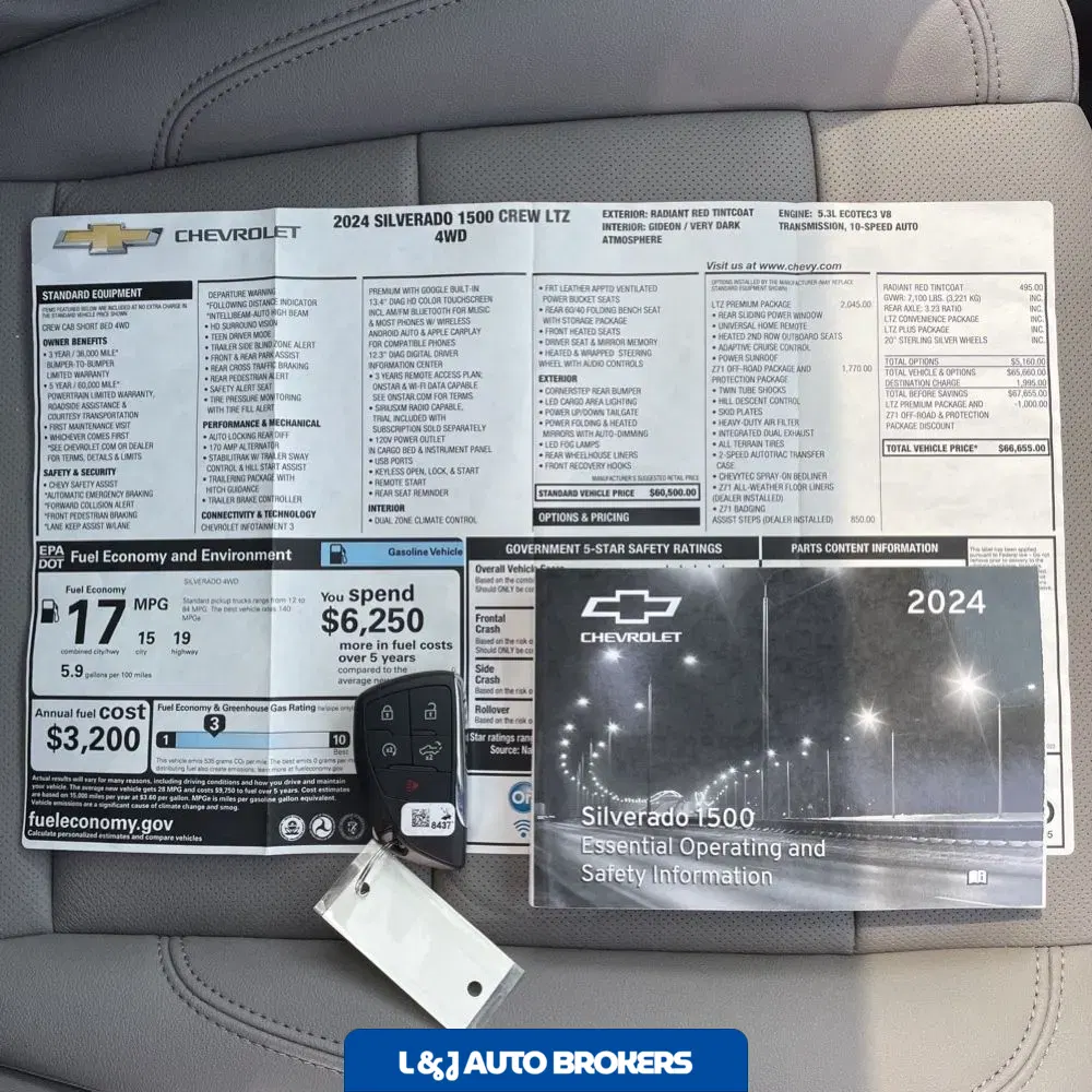 2024 Chevrolet Silverado 1500 LTZ